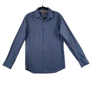 Fairlane & Sons Plaid Shirt Men's Tall M Preppy Tradcore Ivy League Slim Fit